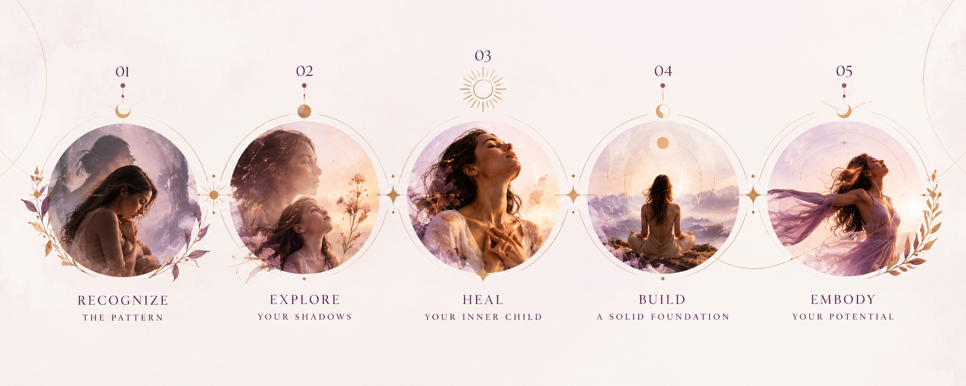 Organic Shadow Work transformation journey